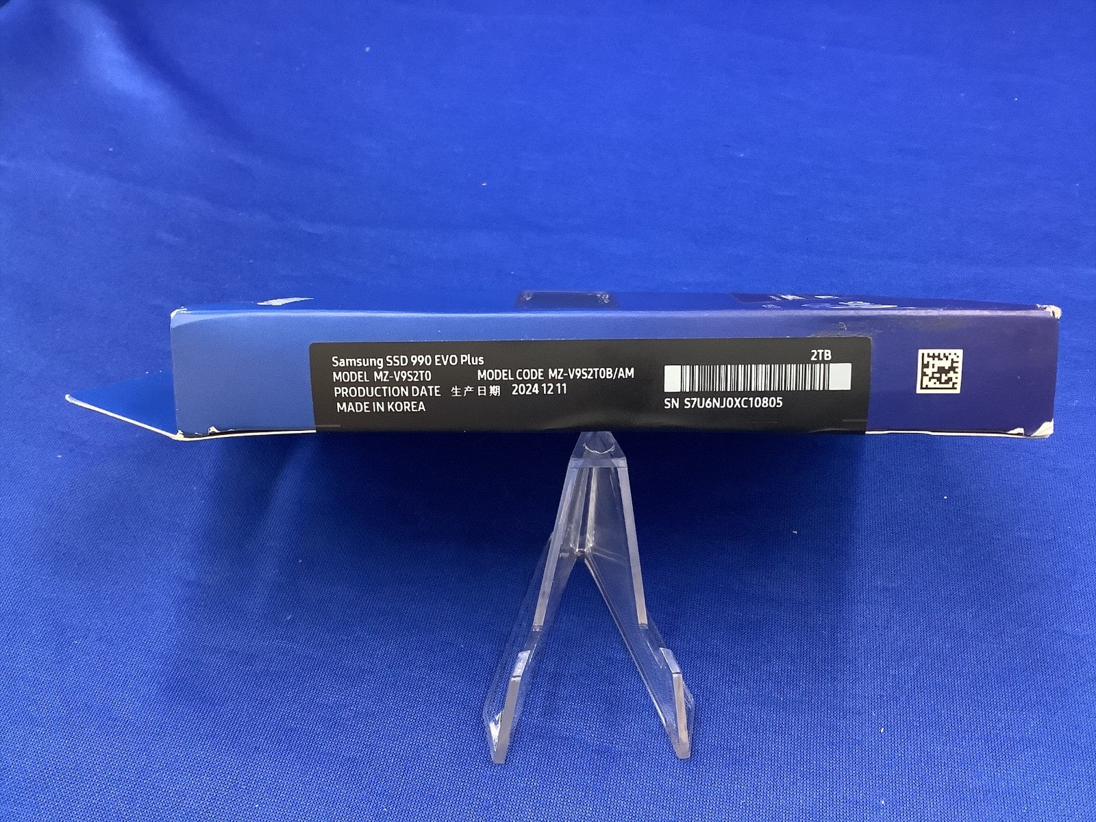 MZ-V9S2T0B/AM  Samsung 990 EVO PLUS 2TB M.2 NVME PCIE 4.0 V-HAND Internal SSD