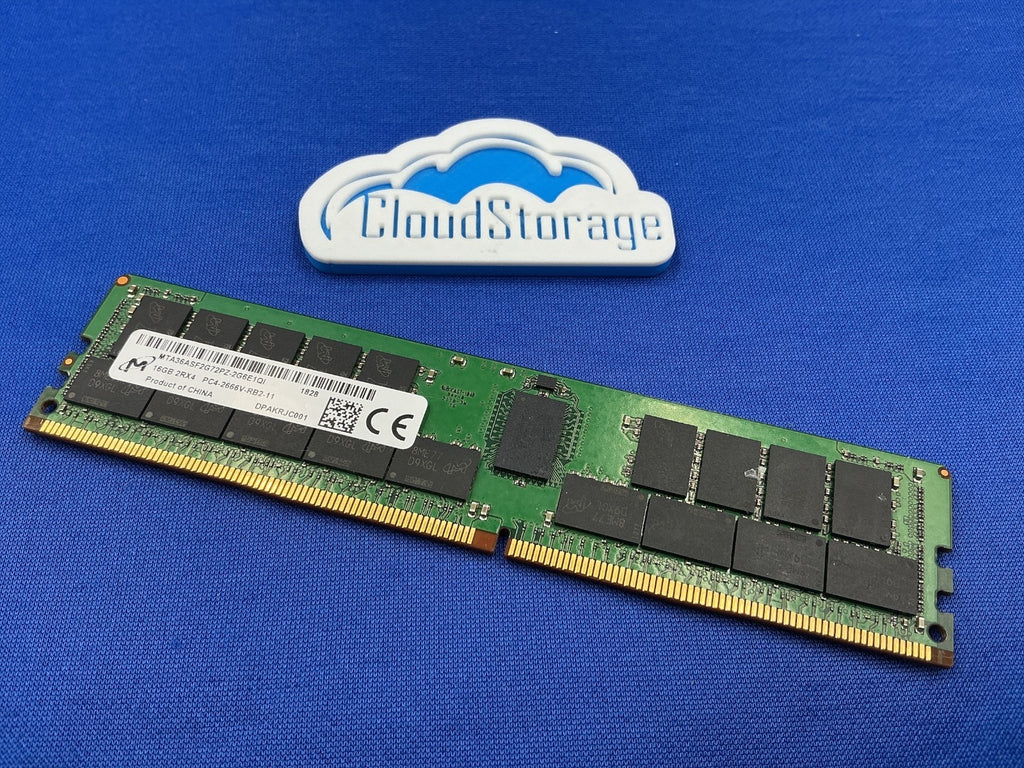 Micron MTA36ASF2G72PZ-2G6E1 16GB DDR4-2666 ECC RDIMM 2Rx4 Server RAM