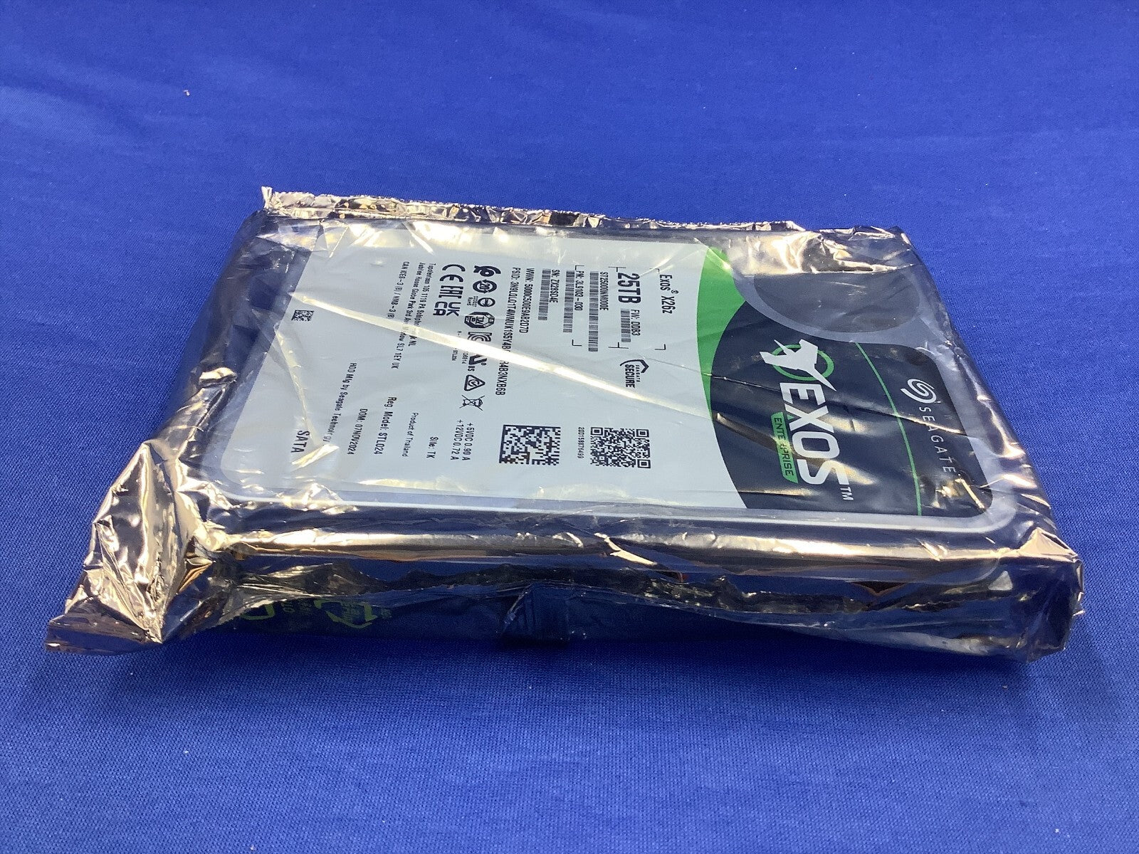 ST25000NM000E Seagate Exos X26Z 25TB 7.2K RPM SATA 6Gb/s 512e  SMR 3.5" HDD
