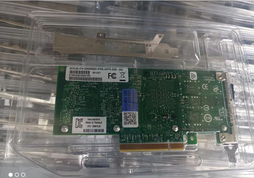 X520-DA2 Genuine Intel 10Gb 2Port Ethernet NIC E10G42BTDAG1P5 82599