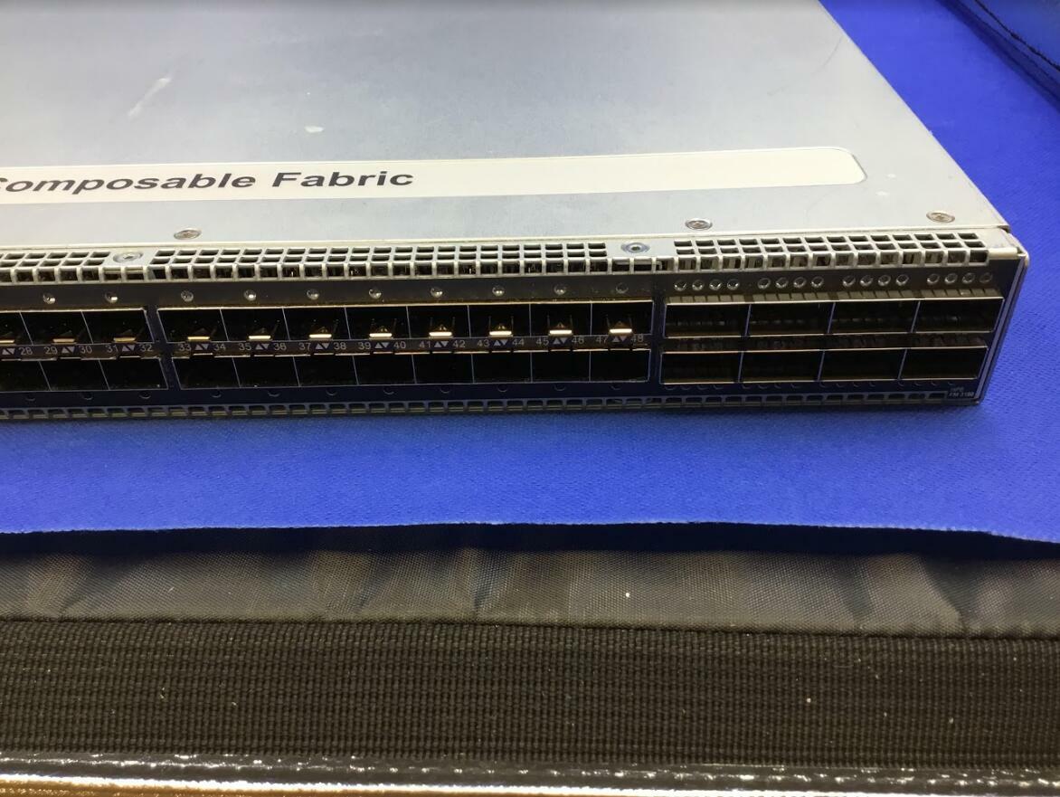 R1N25A HPE Composable Fabric FM 3180 8-port QSFP28 & 48-port 10/25GbE Front-BaCK