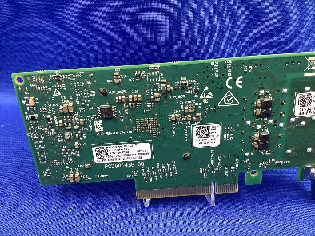 MRT0D DELL MELLANOX CX4121C CONNECTX-4LX 25GB DUAL PORT ADAPTER 0MRT0D