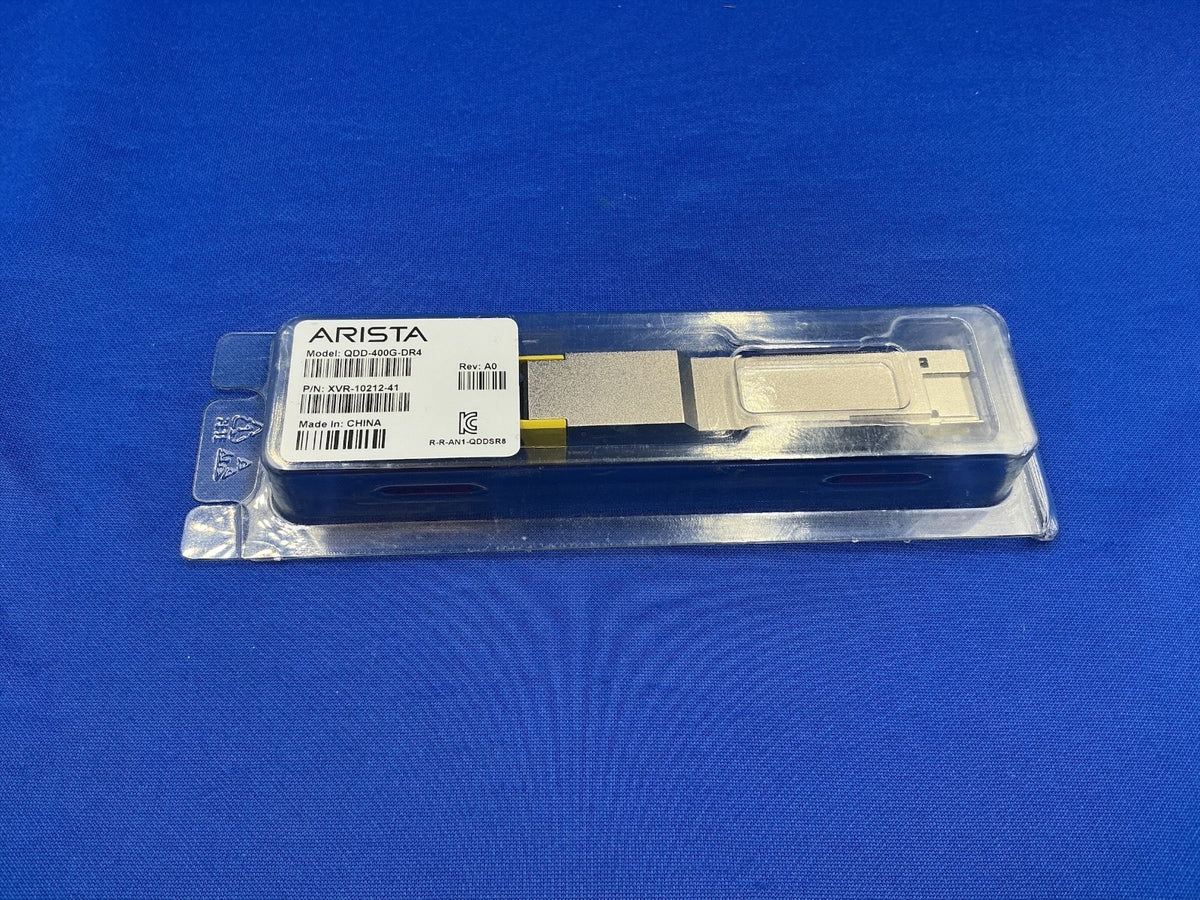 QDD-400G-DR4 ARISTA QDD 400GBA SE-DR4 SMF 500m 1310nm Transceiver XVR-10212-41