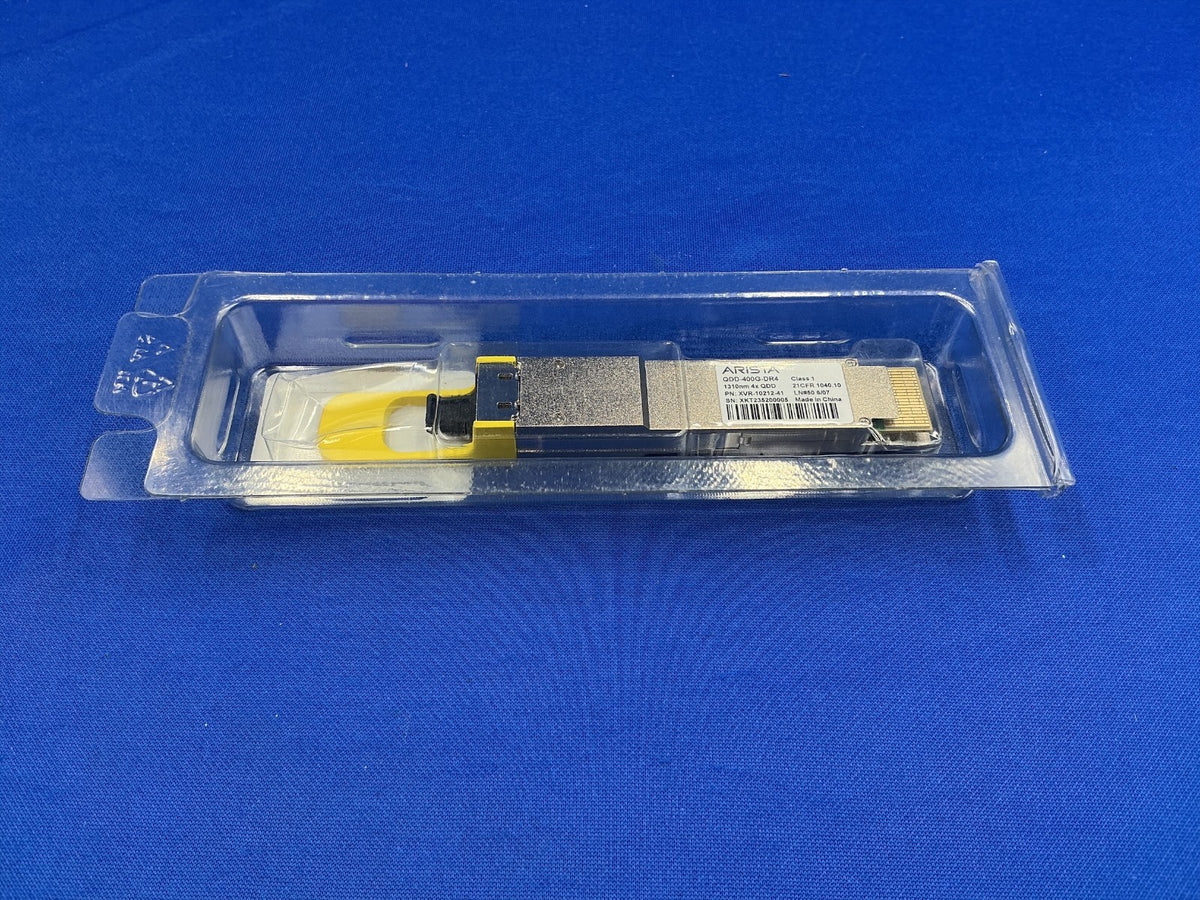 QDD-400G-DR4 ARISTA QDD 400GBA SE-DR4 SMF 500m 1310nm Transceiver XVR-10212-41