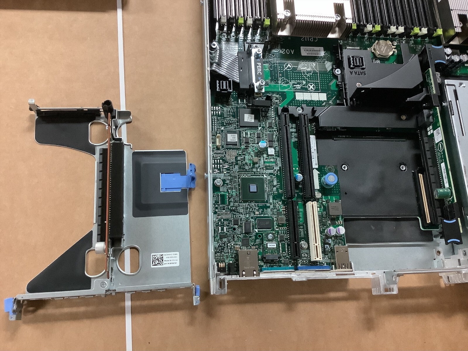 DELL PowerEdge R630 8bay with MOBO 0CNCJW, PCIE board, 2 X750w PSU