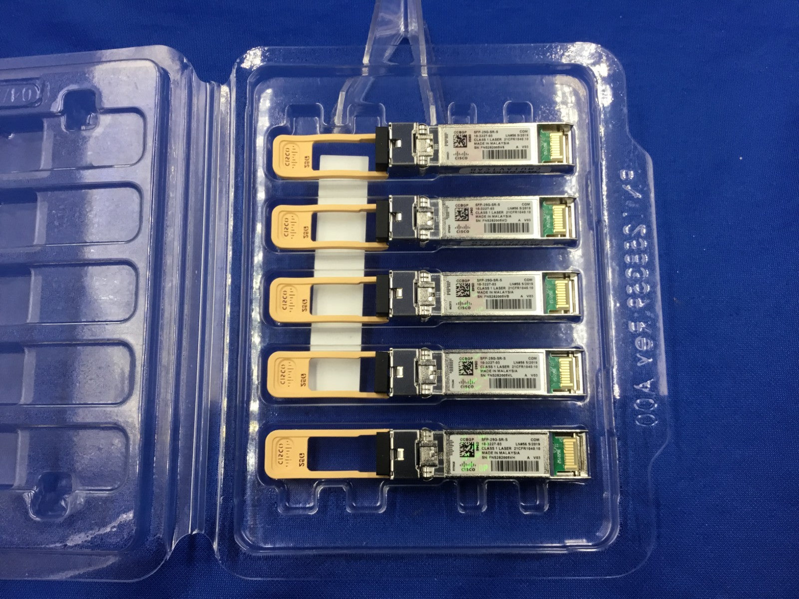 SFP-25G-SR-S Cisco 25GBASE-SR SFP28 Transceiver Module 850nm 100m MMF LC