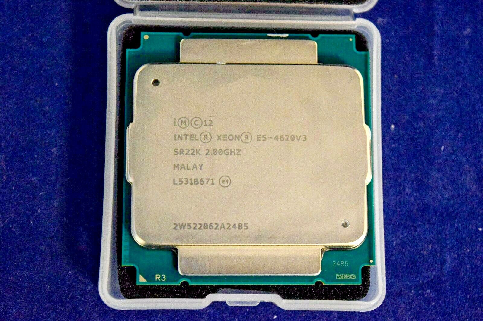 INTEL XEON E5-4620 V3 10 CORES 20M 2.0 GHz 8GT/s SR22K PROCESSOR CM8064401442401