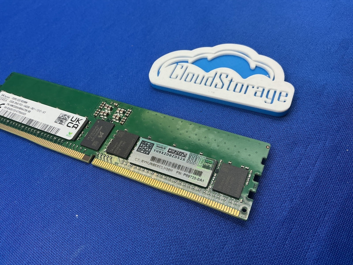 HPE P69727-B21 32GB DDR5-6400 2Rx8 ECC RDIMM P69720-0A1 P71255-001