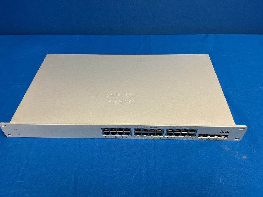 MS150-24P-4X Cisco Meraki 24-Port Gigabit PoE+ Switch  SFP+ Uplinks Unclaimed