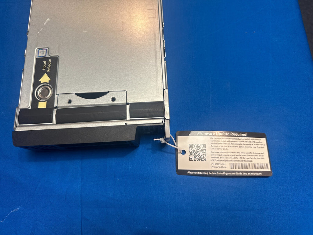P09524-B21 HPE ProLiant BL460c  G10 V6 CTO Chassis Server 2SFF Blade P11566-001