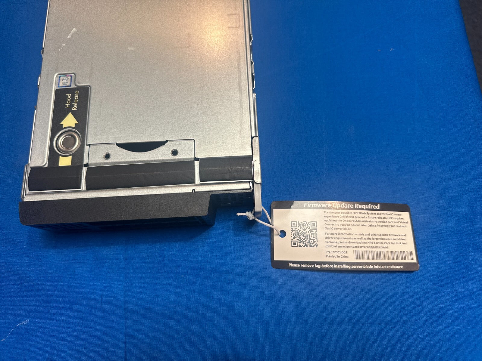 P09524-B21 HPE ProLiant BL460c  G10 V6 CTO Chassis Server 2SFF Blade P11566-001