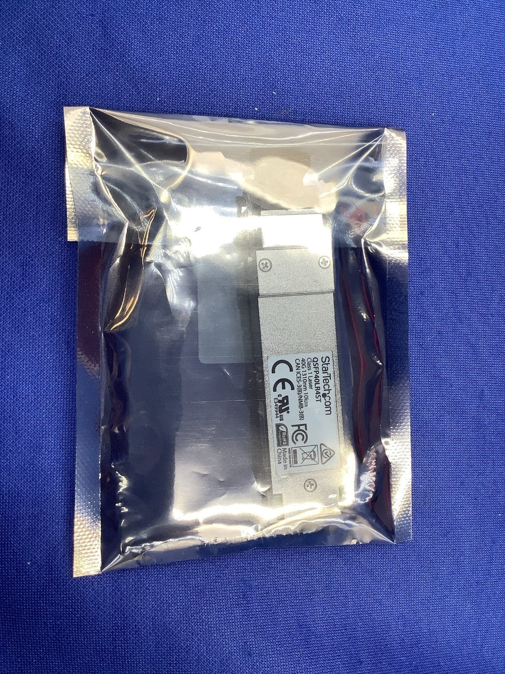 Startech QSFP 40GBASE-LR4 1310nm SMF LC 10km QSFP-40G-LR4 Compatible Transceiver