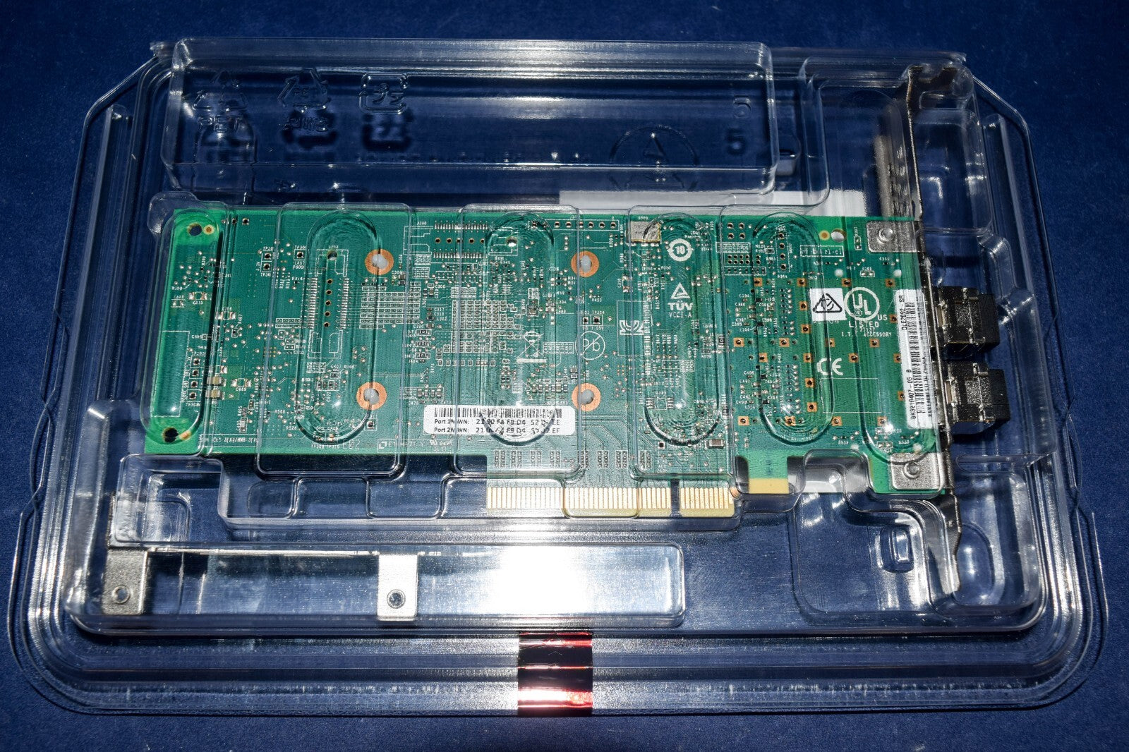 NEW QLE2692-SR-CK Original Qlogic 16Gb Dual Port FC Host Bus Adapter W/ x2 SFPs