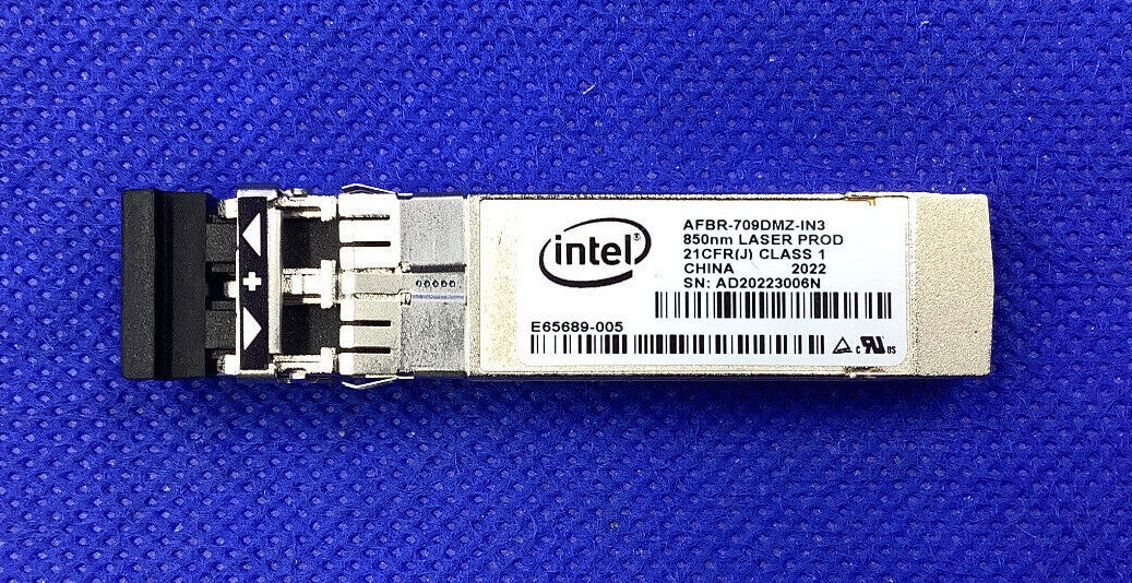 NEW XYD50 DELL Intel E10GSFPSR 10GB SR FC SFP+ 850nm AFBR-709DMZ-IN3