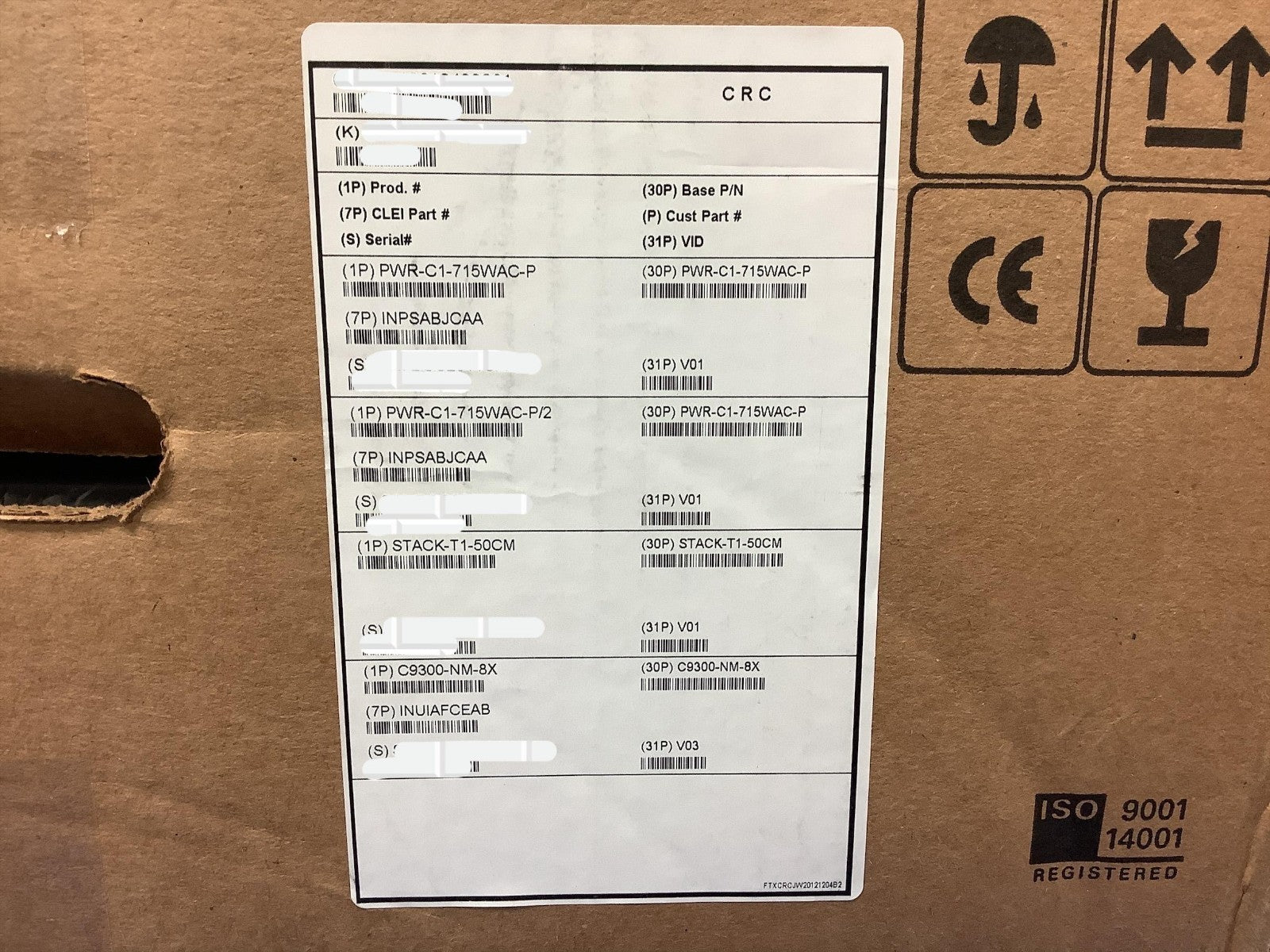 Brand New C9300-48P-E Cisco Catalyst 9300 48 Poe+ Ethernet Ports Managed Switch