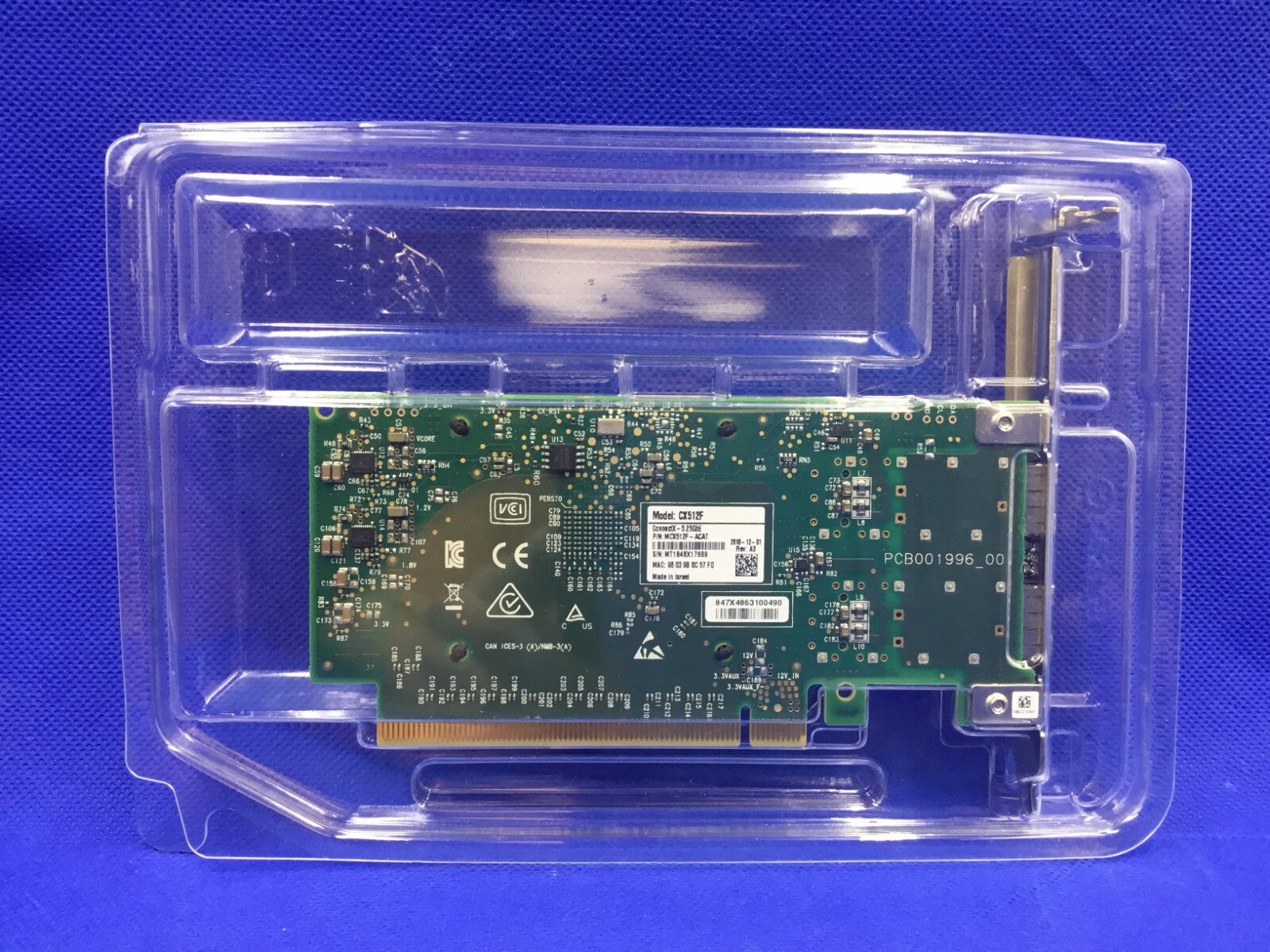 Mellanox MCX512F-ACAT Connectx5 25GBE 2-Port SFP28 PCI EN Network Interface Card