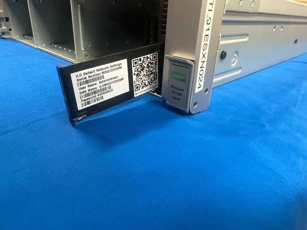 HPE PROLIANT DL380 GEN9 24SFF 843307-001 SERVER W/ Heatsink Fan 800W PSU