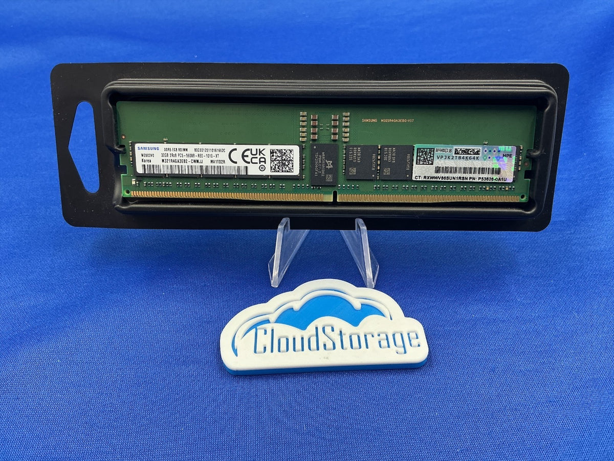P53626-0A1U HPE 32GB (1X32GB) 2RX8 PC5-5600B SMART MEMORY P65254-001  P64706-B21