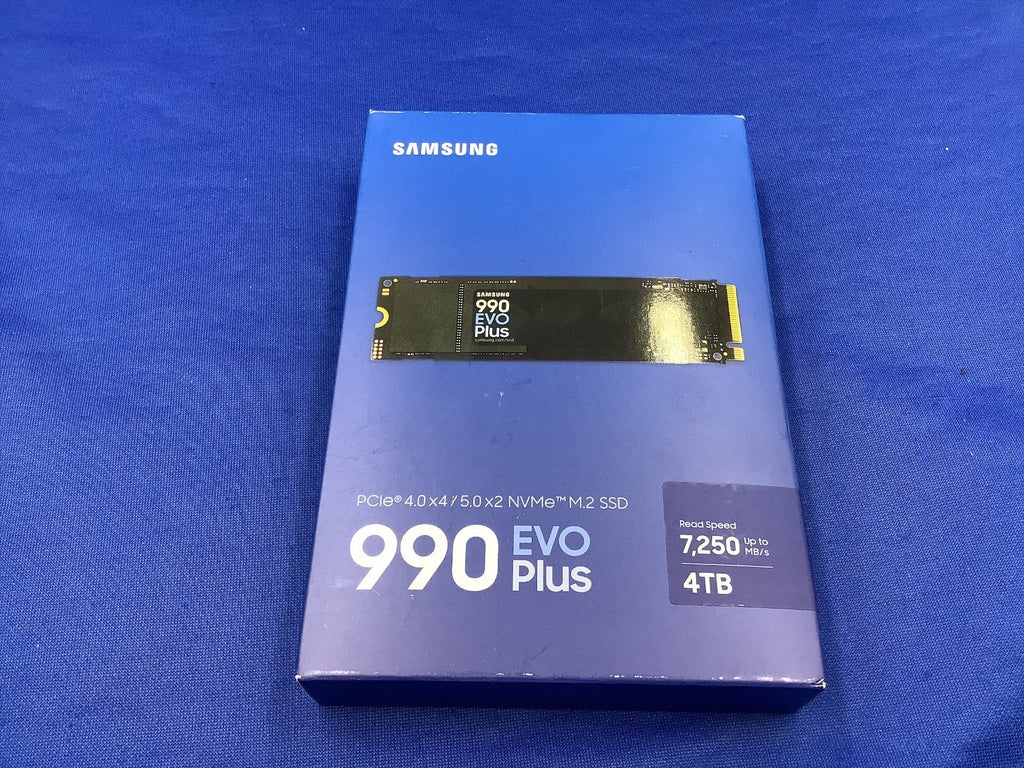NEW MZ-V9S4T0 Samsung  990 EVO PLUS 4TB PCle 4.0 NVMe M.2 SSD MZ-V9S4T0B/AM