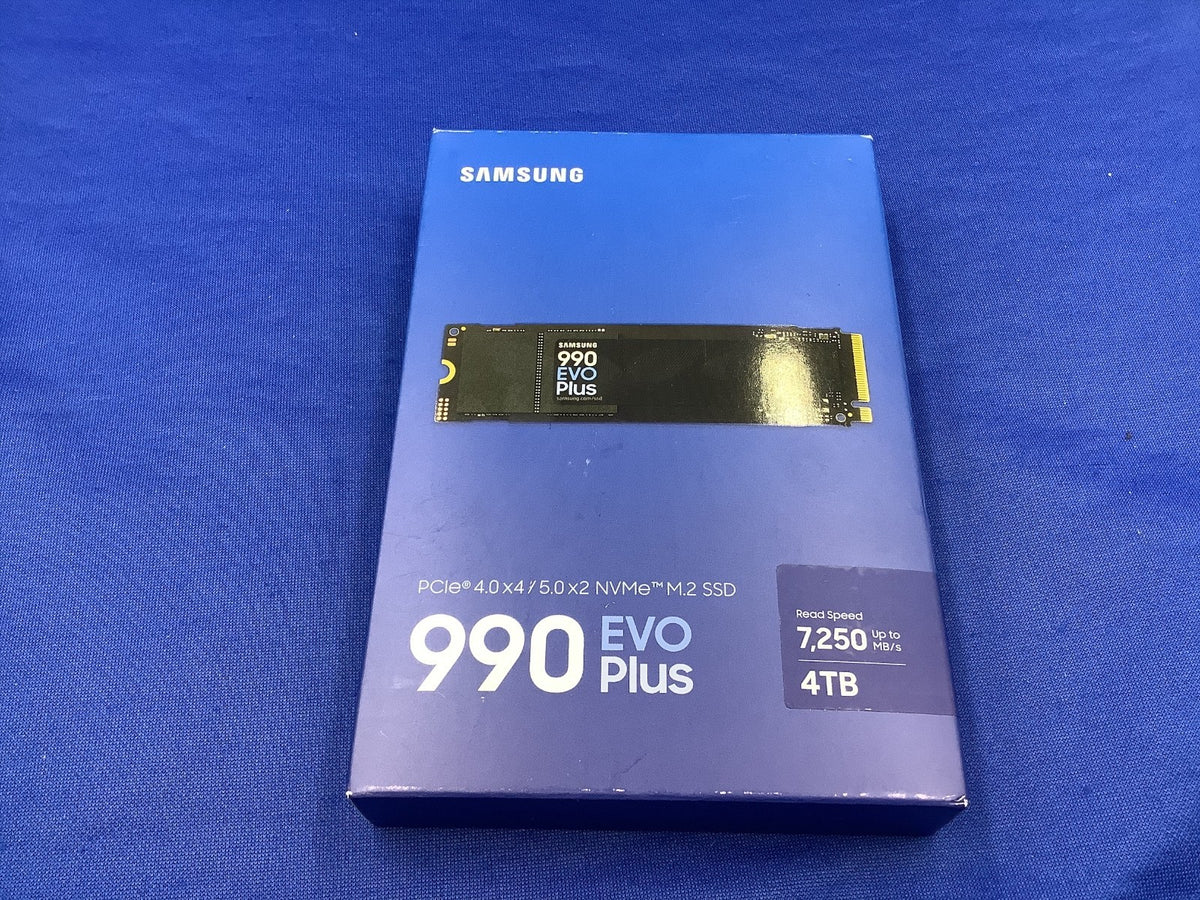 NEW MZ-V9S4T0 Samsung  990 EVO PLUS 4TB PCle 4.0 NVMe M.2 SSD MZ-V9S4T0B/AM