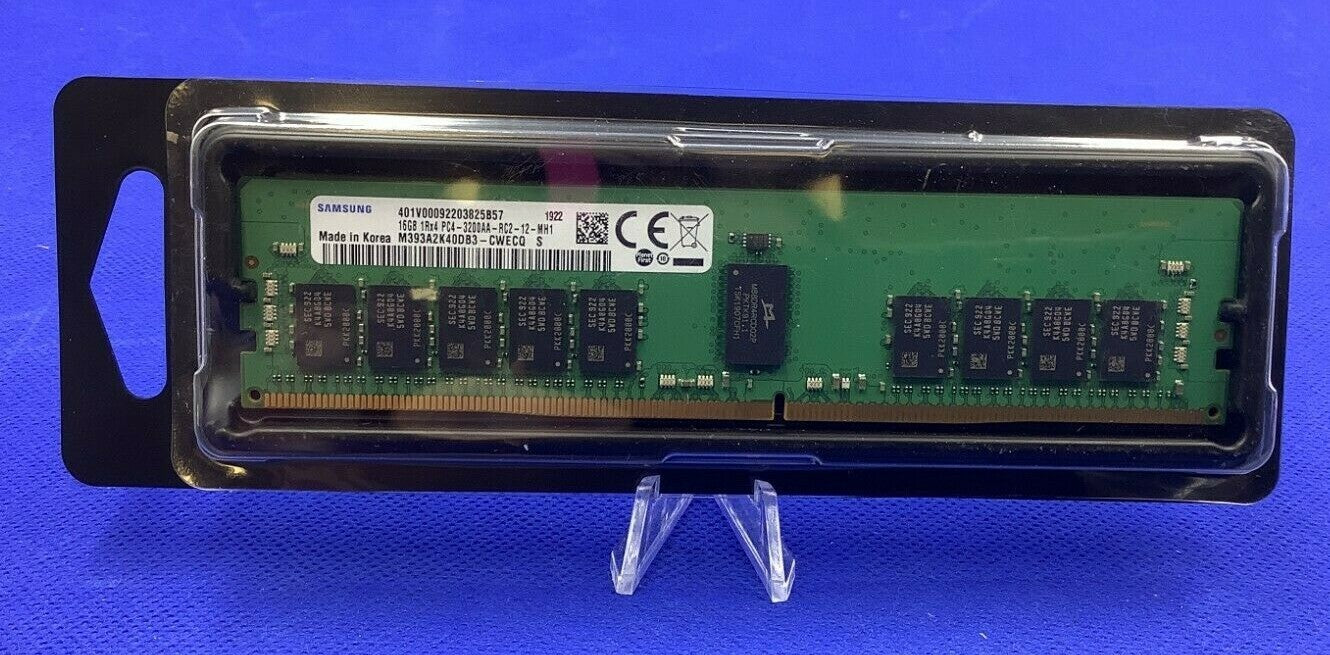 SAMSUNG M393A2K40DB3-CWE 16GB (1X16GB)1RX4 PC4- 3200AA Memory