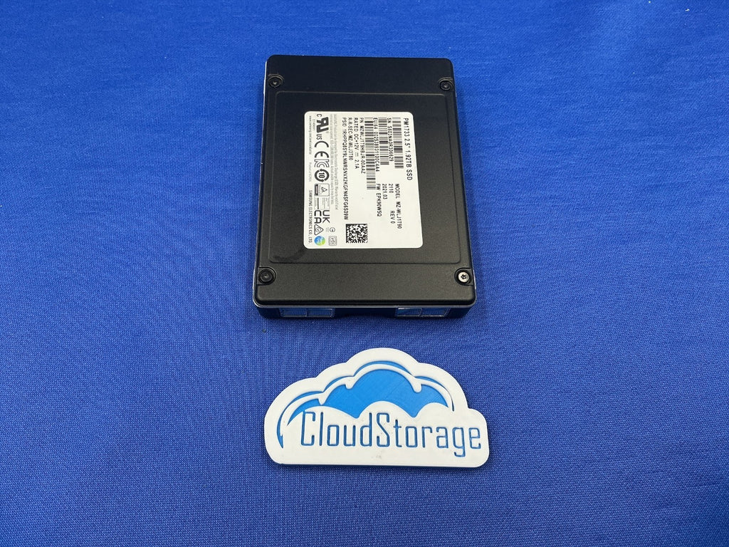 Samsung PM1733 MZ-WLJ1T90 1.92TB U.2 NVMe PCIe 4.0 Enterprise SSD MZWLJ1T9HBJR