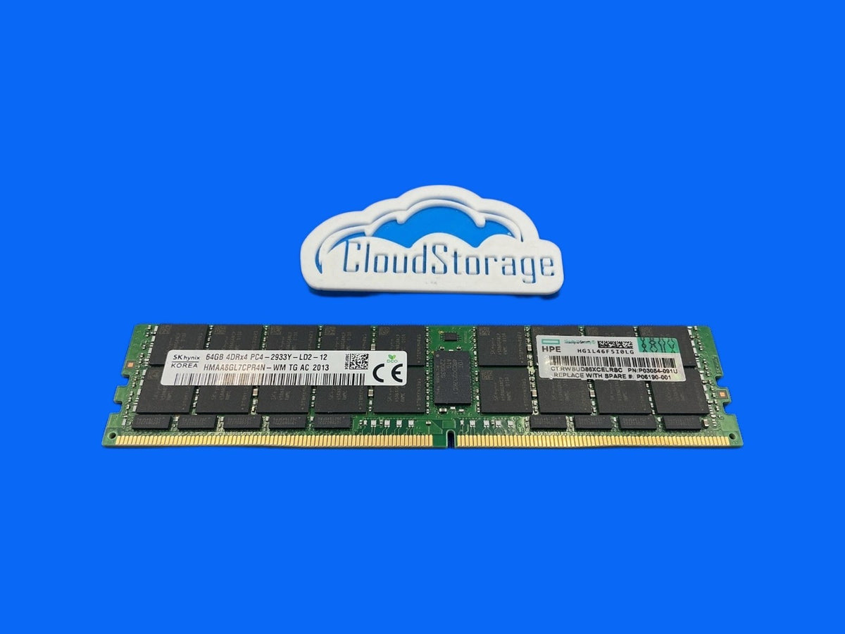 P03054-091U HPE 64GB 4DRX4 DDR4-2933 LR MEMORY P06190-001 P00926-B21