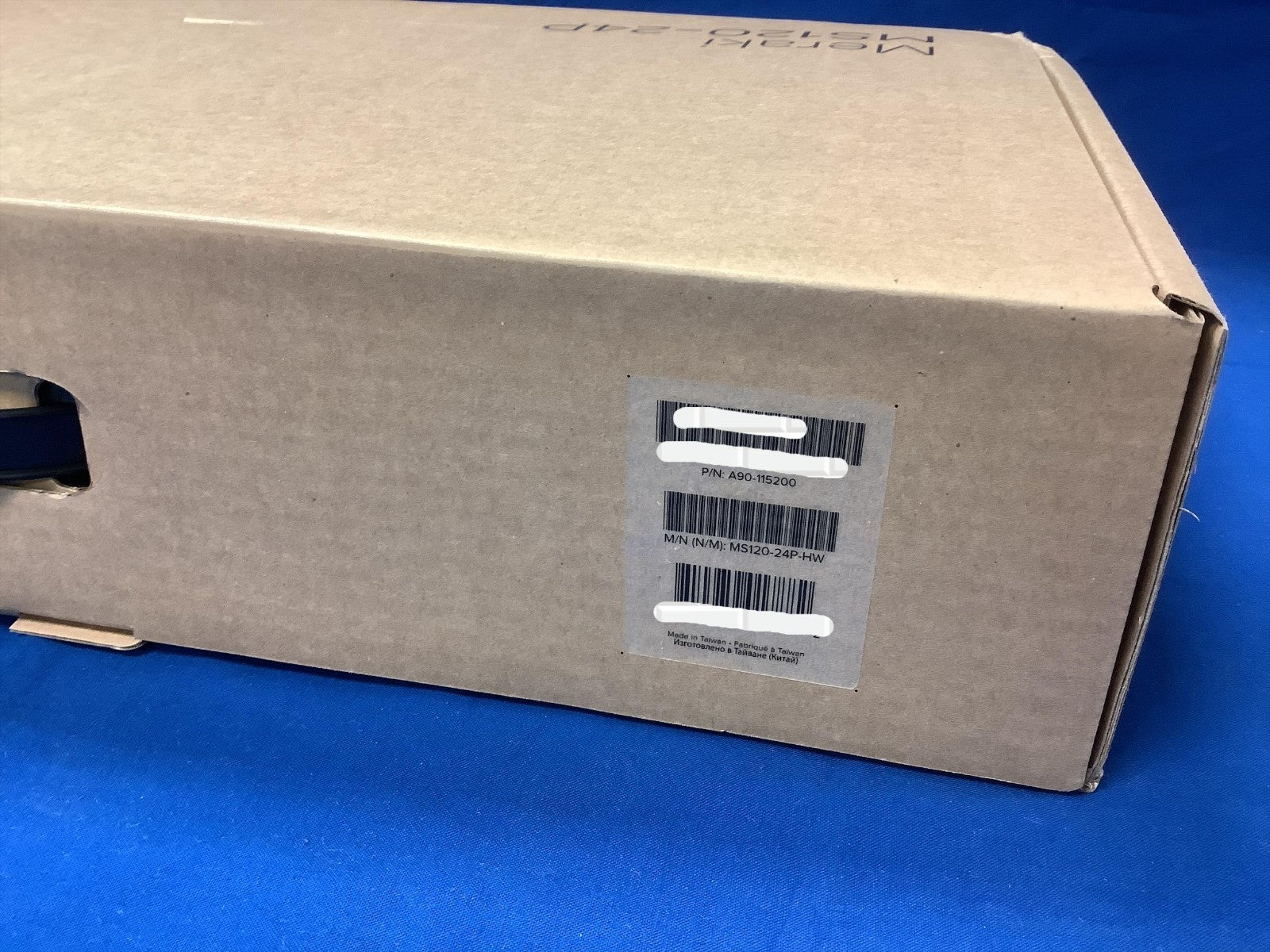 UNCLAIMED Cisco Meraki MS120-24P-HW 24-Ports PoE Ethernet Switch NOB