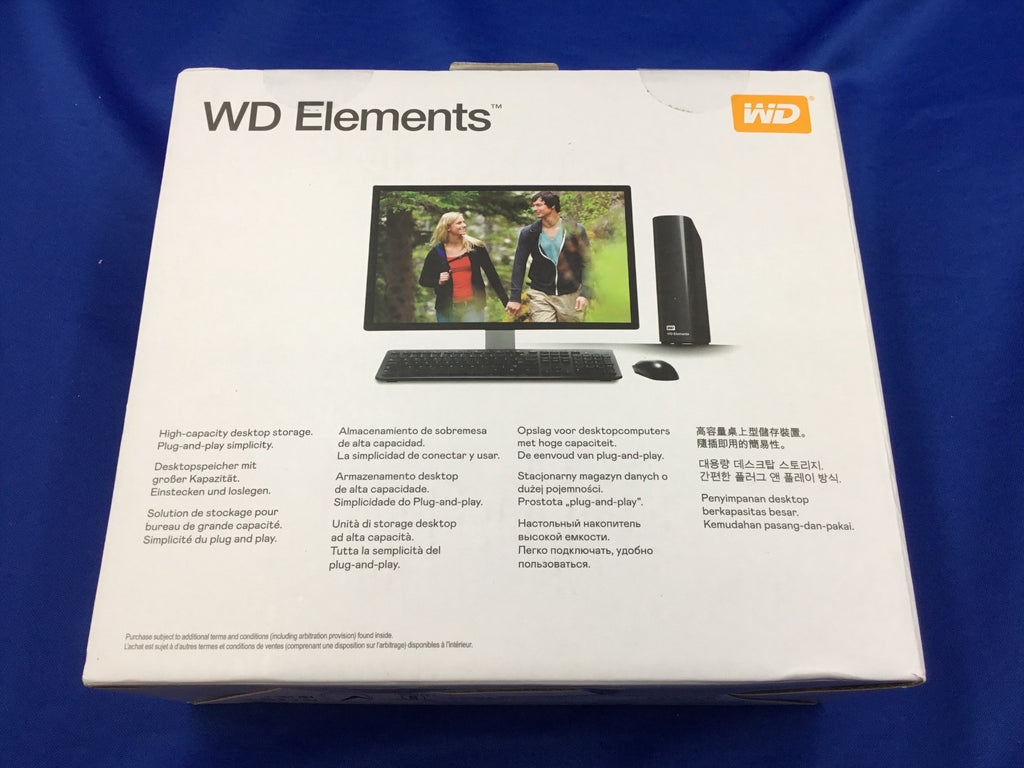 WDBWLG0160HBK-NESN WD Elements 16TB Desktop External Hard Drive