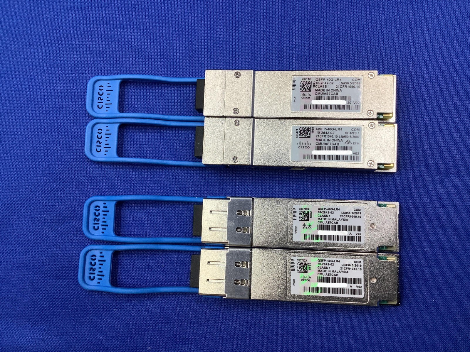 QSFP-40G-LR4 CISCO 40Gb LR4 SMF QSFP+ 1310nm 10km Transceiver 10-2842-02