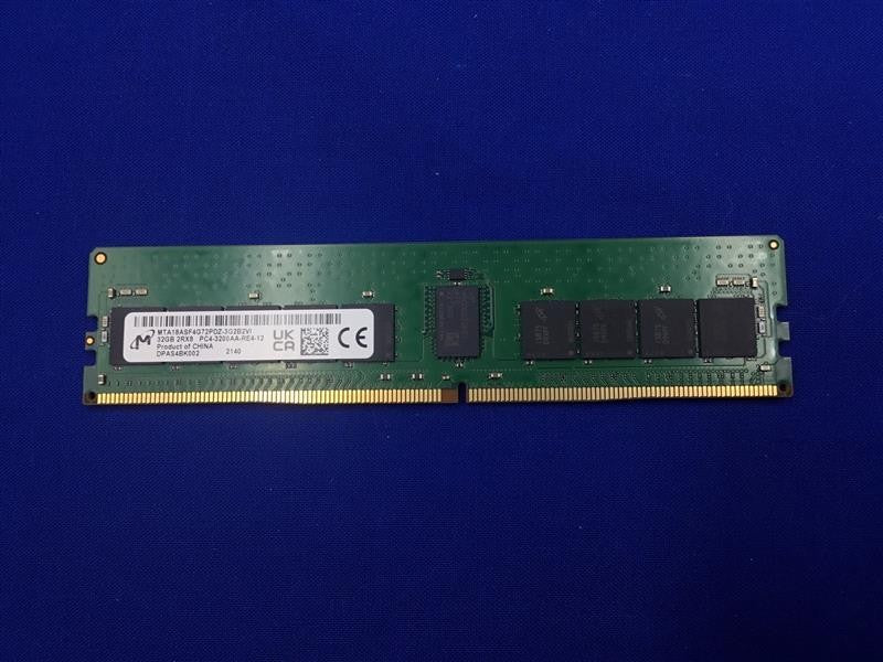 MTA18ASF4G72PDZ-3G2B2 MICRON 32GB (1X32GB) 2RX8 PC4-3200AA MEMORY