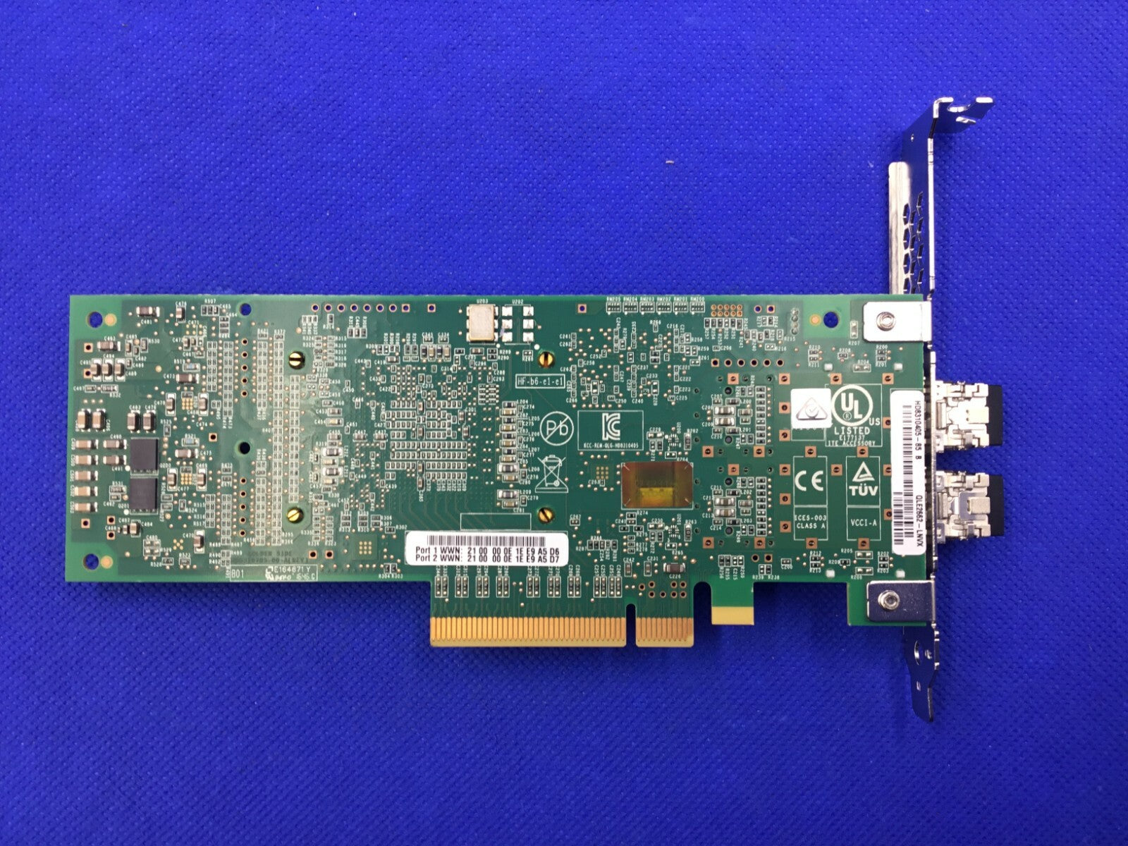 QLE2662 IBM LENOVO  QLE2662 SERIES 16Gb FC PCI-E Dual-port HBA