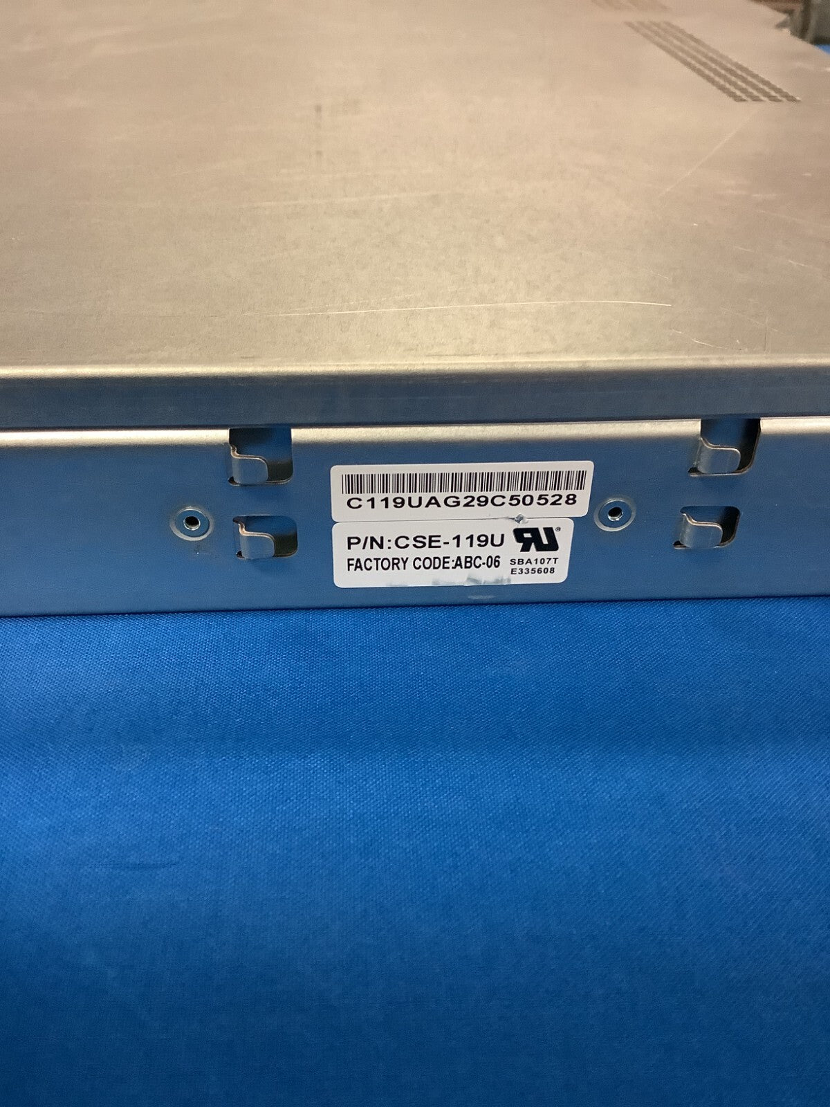 Supermicro SYS-1028U-TNRTP+ 750Wx2 PSU  Fans and cables heatsink