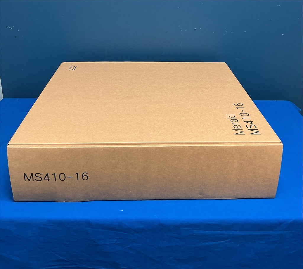Cisco Meraki MS410-16-HW 16x Gige SFP Cloud Managed Network Switch UNCLAIMED New