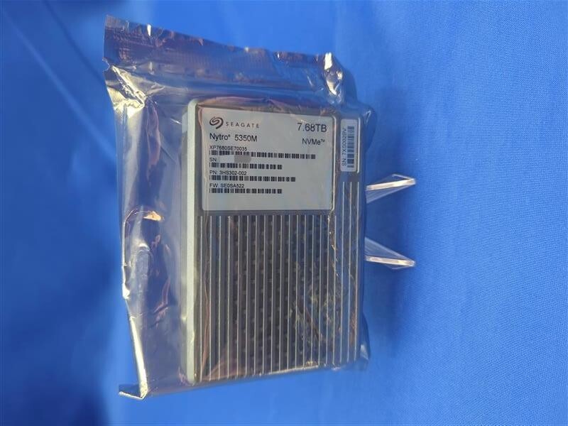 XP7680SE70035 Seagate Nytro 5350M 7.68TB U.3 4.0 NVME SSD New
