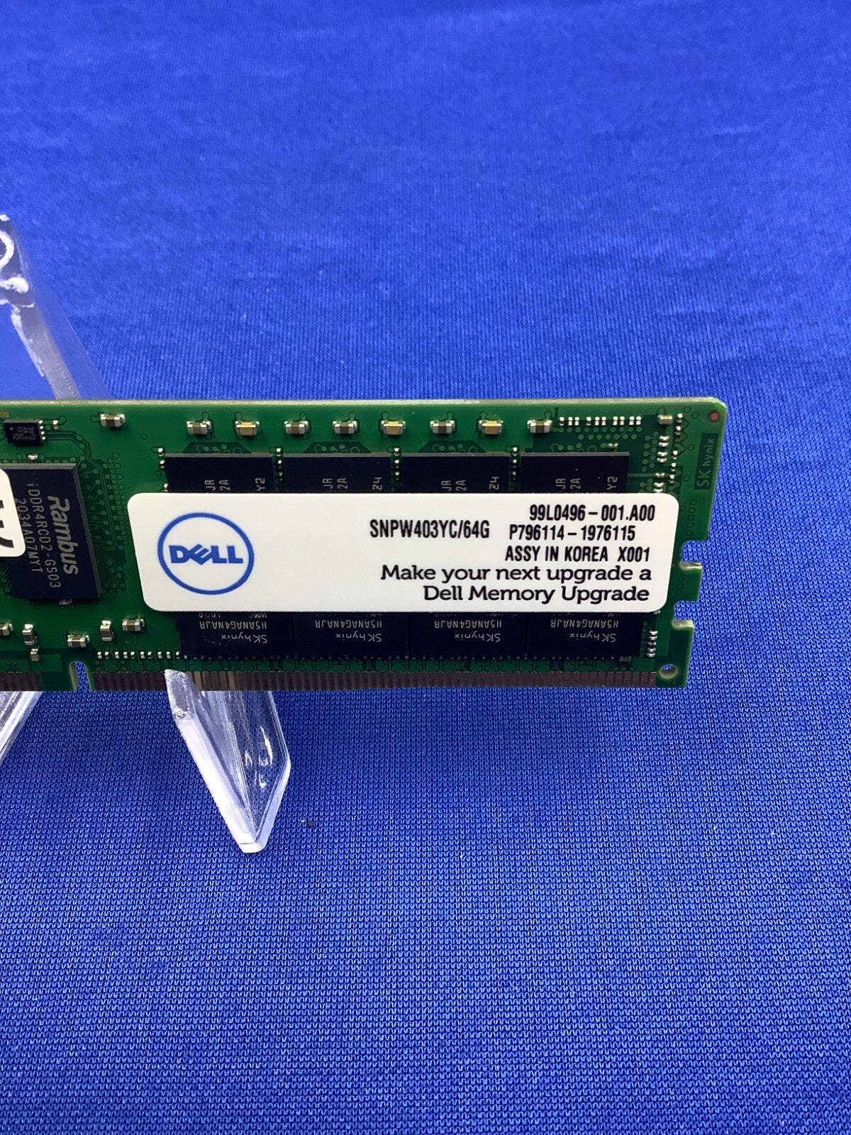 SNPW403YC/64G DELL 64GB (1X64GB) 2Rx4 PC4-2933Y-R ECC MEMORY