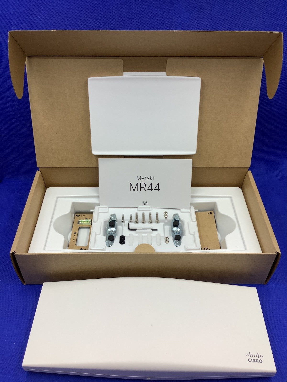 NOB CISCO Meraki MR44-HW Cloud Managed Wireless Access Point 802.11ax Unclaimed