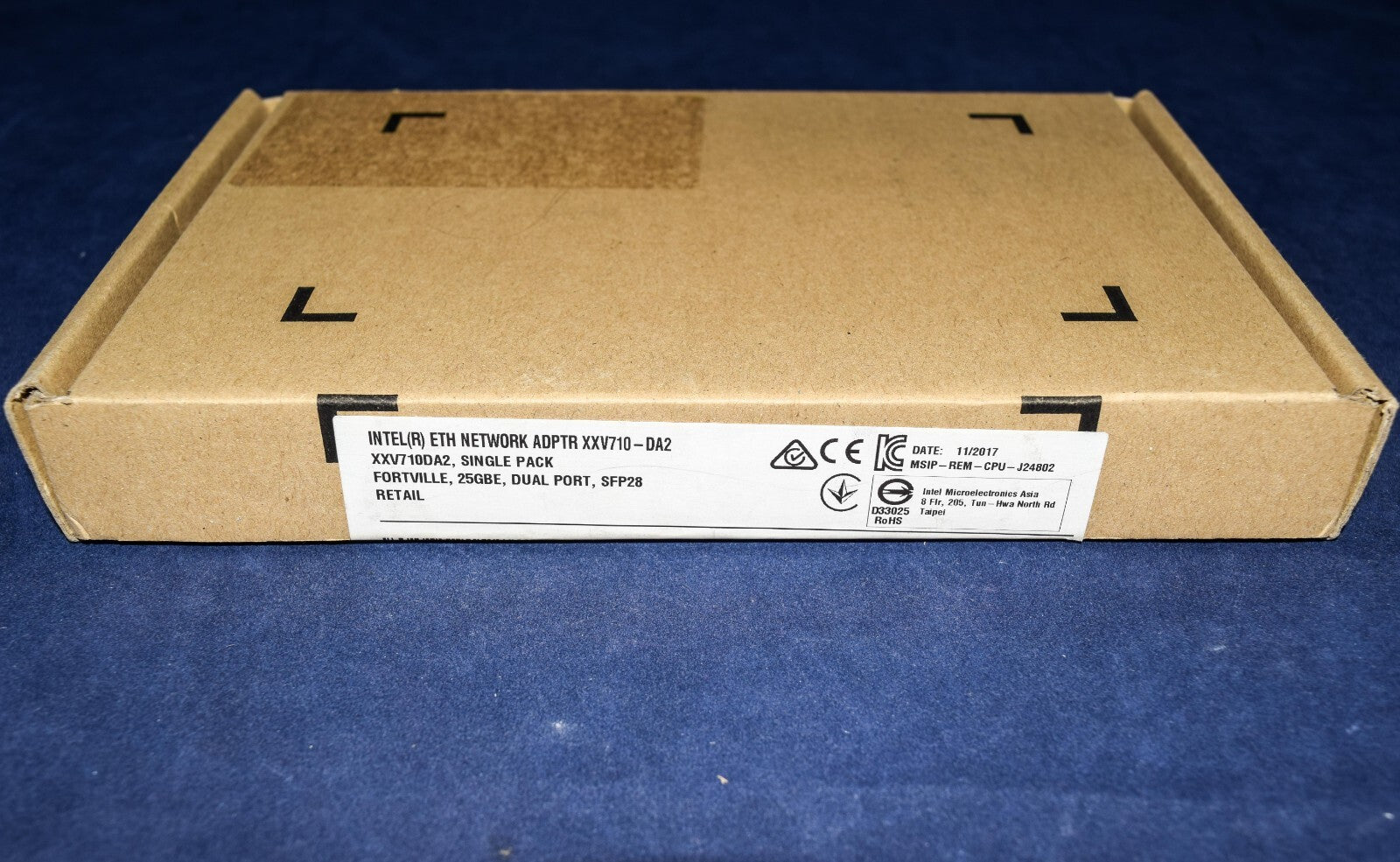 F/S XXV710-DA2 Intel Ethernet Network Adapter XXV710DA2BLK XXV710DA2