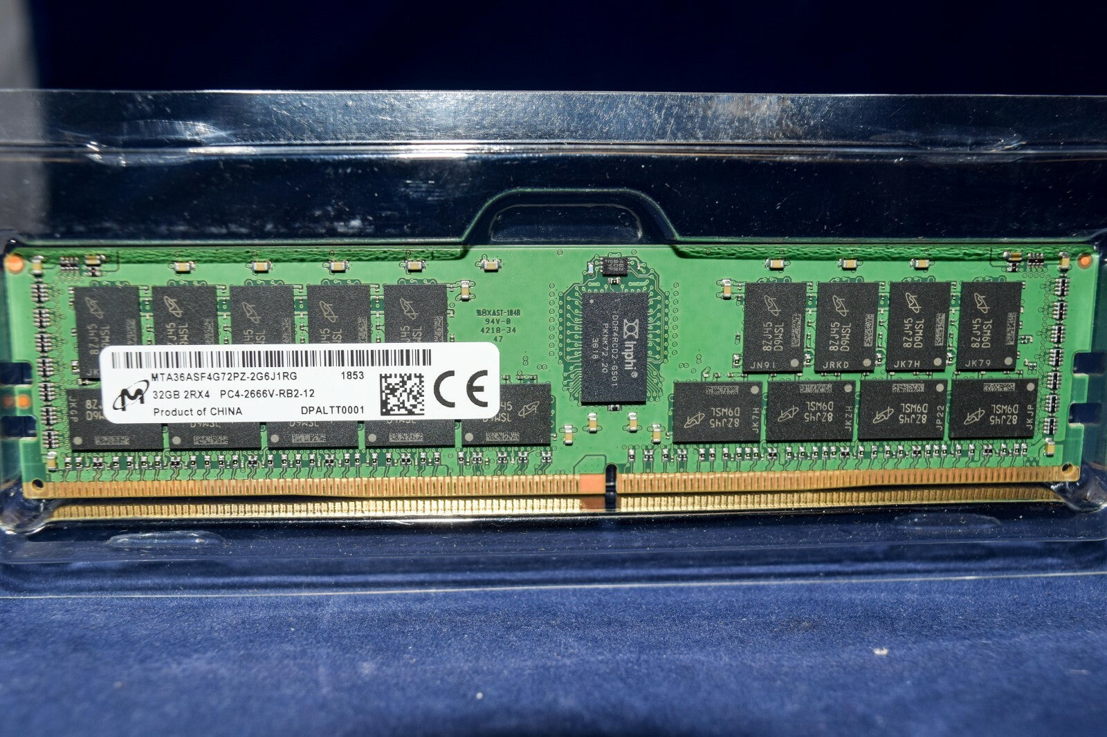 MTA36ASF4G72PZ-2G6J1 MICRON 32GB (1X32GB) 2RX4 PC4-2666V MEMORY