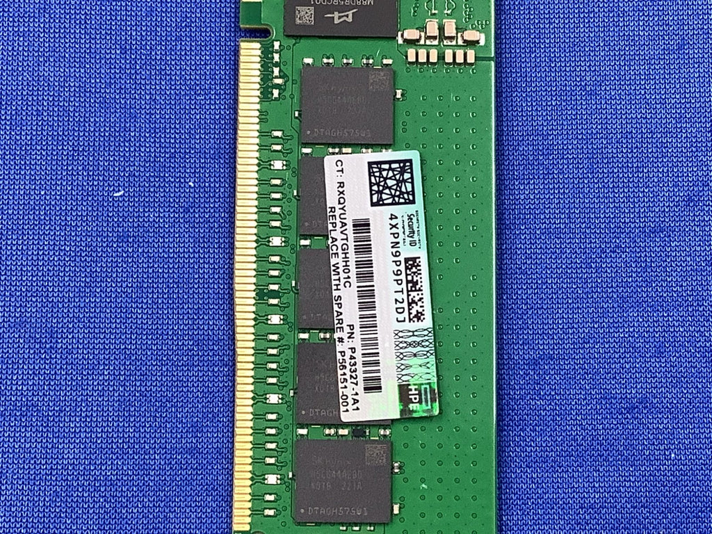 P50310-B21 HPE 32GB(1X32GB) 1RX4 PC5-4800B RDIMM SERVER MEMORY P43327-1A1