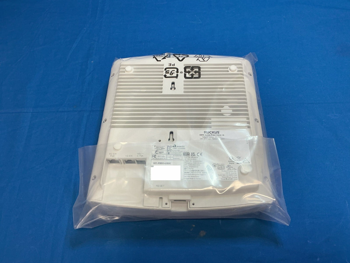 901-R850-US00 RUCKUS R850 Dual-Band 802.11ABGN/AC/AX Wireless AP with Multi NEW