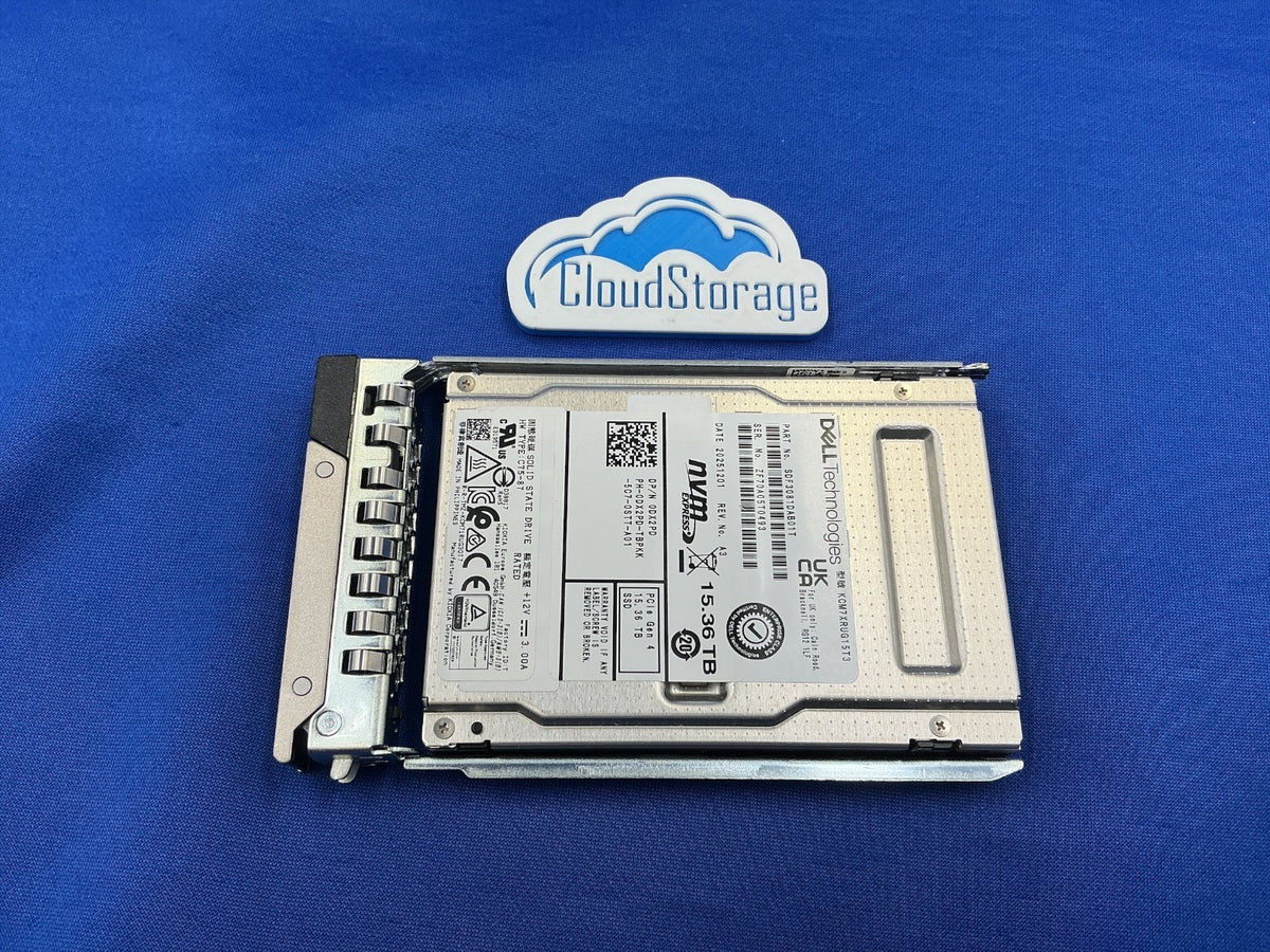 Dell Kioxia CM7-R 15.36TB U.2 NVMe Gen4 SSD DX2PD KCM7XRUG15T3