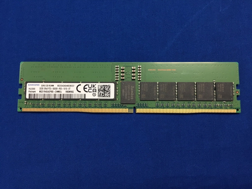 M321R4GA3PB0-CWM SAMSUNG 32GB (1X32GB) 2RX8 PC5-5600B ECC RDIMM MEMORY