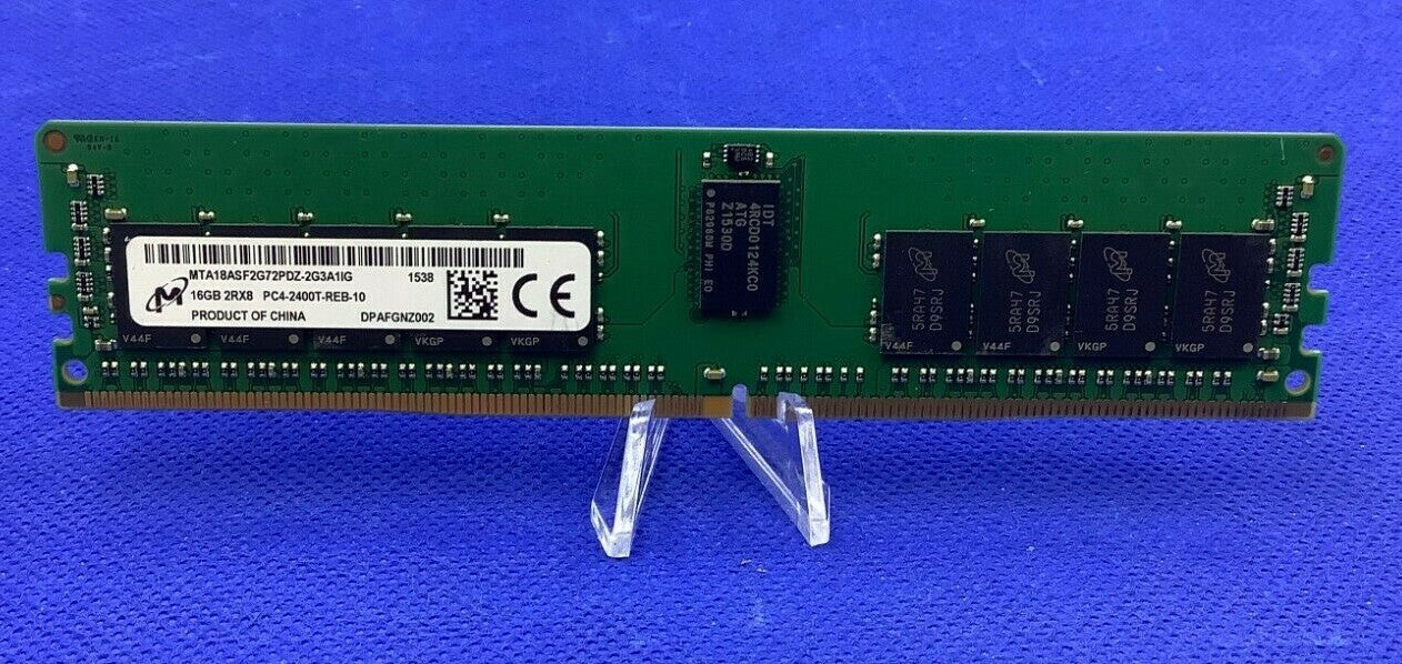 MTA18ASF2G72PDZ-2G3A1 MICRON 16GB (1X16GB) 2RX8 PC4-2400T DDR4 MEMORY