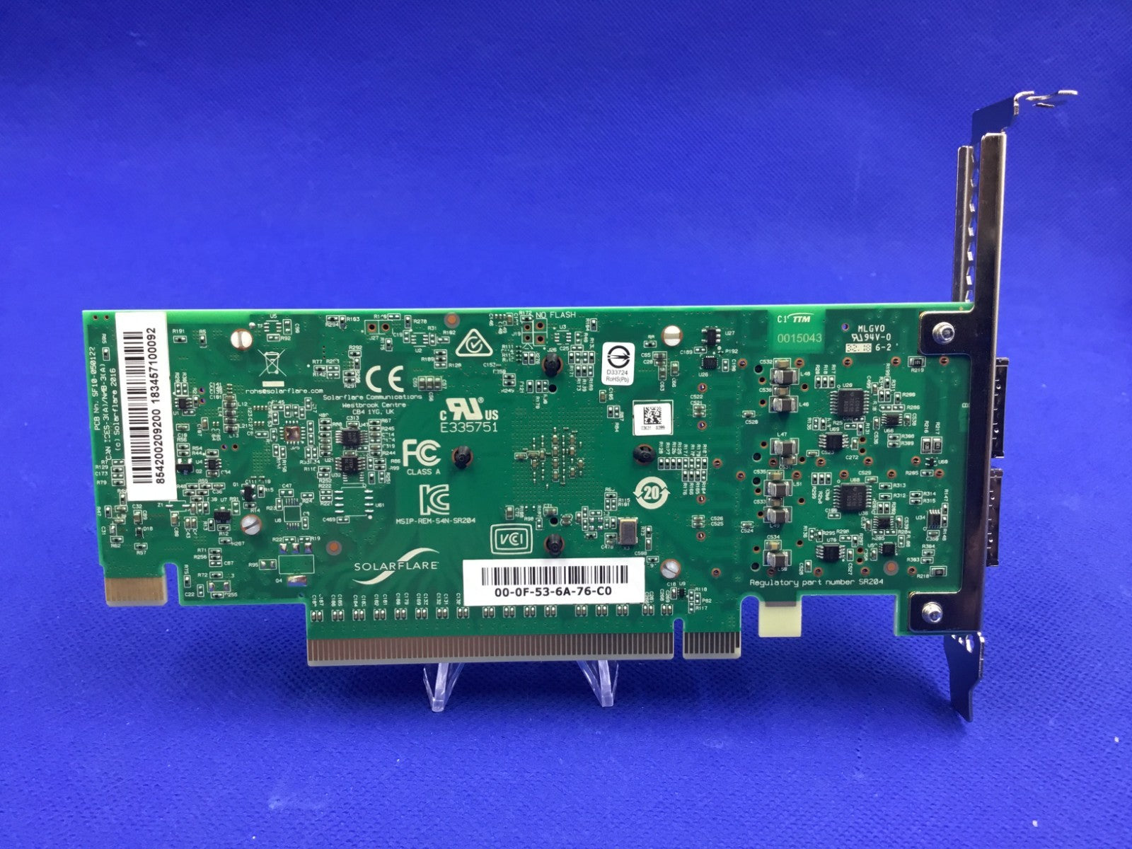 SOLARFLARE Flareon® Ultra SFN8542-Plus Dual-Port 40GbE QSFP+ Server Adapter