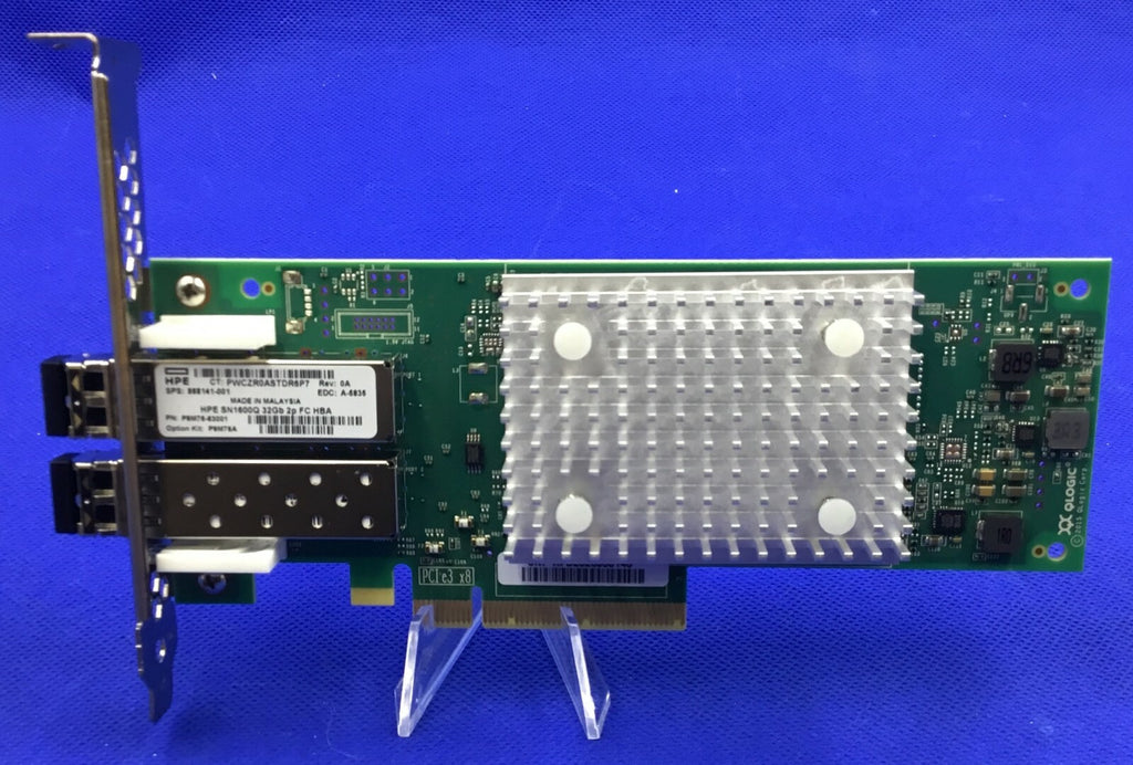 P9M76A  QLE2742-HP 868141-001 HPE SN1600Q 32GB DUAL PORT FC HBA P9M76-63001