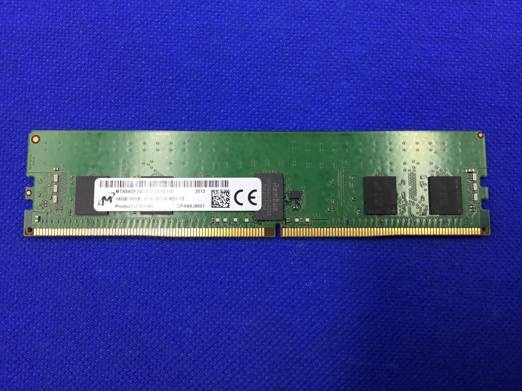 MTA9ASF2G72PZ-2G9E1 MICRON 16GB (1X16GB) 2RX8 PC4-2933Y MEMORY