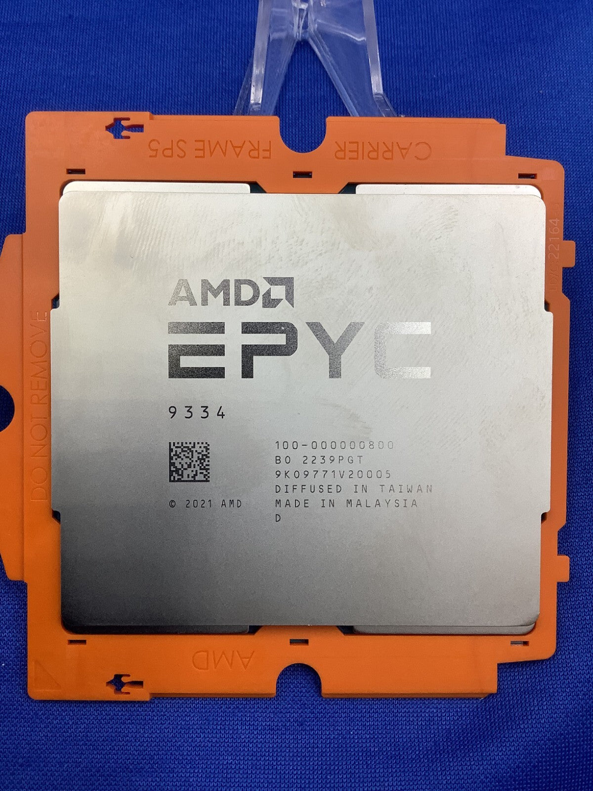 AMD EPYC 9334 2.7GHz 32-Cores 128MB 210W Processor 100-000000800 *NO VENDOR LOCK