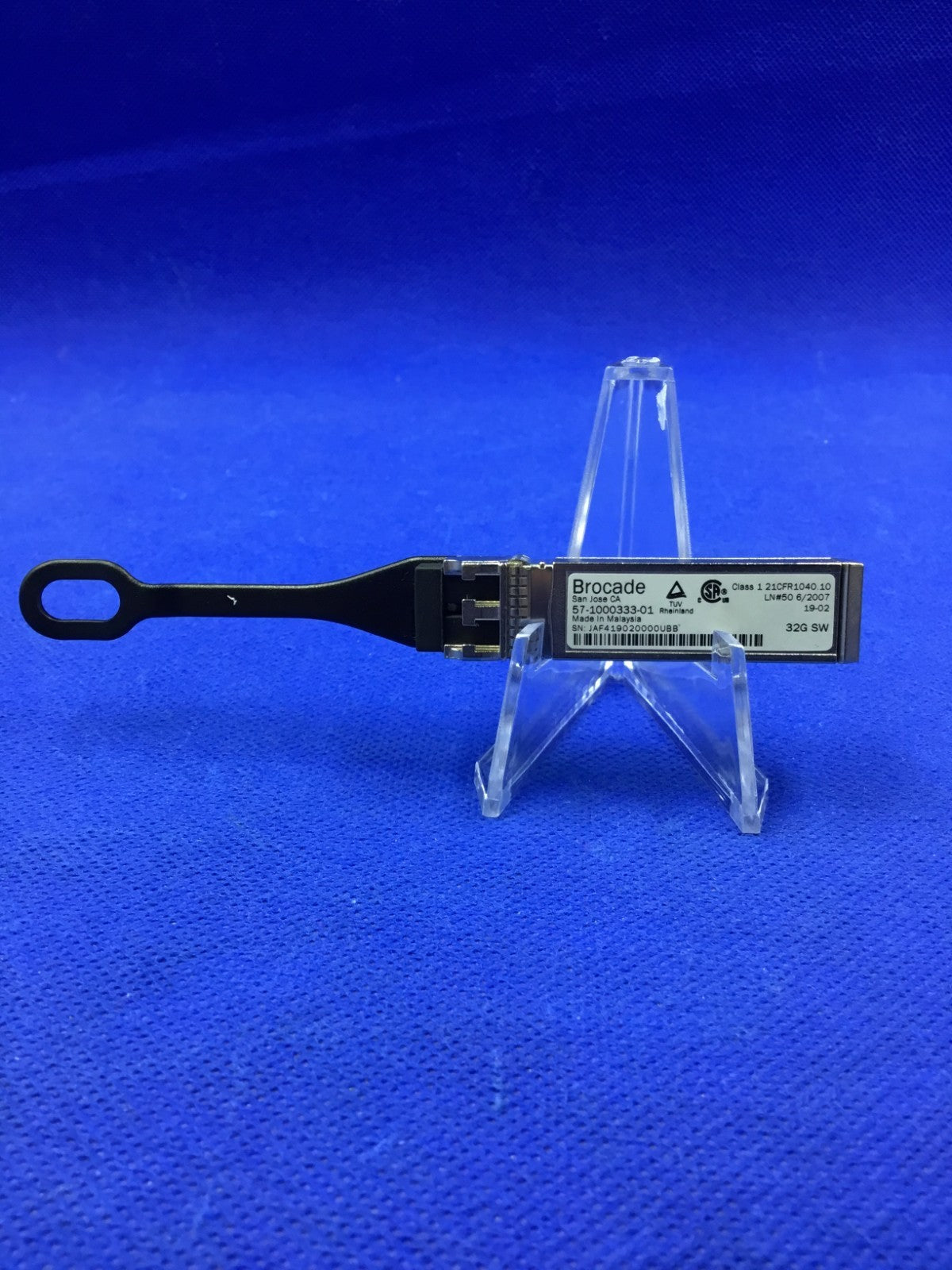 Brocade 57-1000333-01 32G FC SWL 850nm MMF SFP+ Transceiver XBR-000212