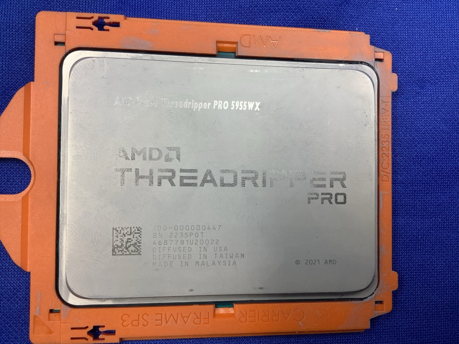 AMD Ryzen Threadripper PRO 5955WX 100-000000447 16-Core 4.0GHz sWRX8 Processor